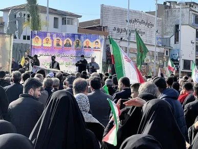 تشییع شهدای حوادث اخیر روز چهارشنبه از دانشگاه تهران