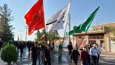 پیاده‌روی جاماندگان اربعین حسینی در نایین برگزار شد