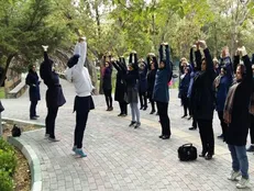 دانشجویان دختر علوم پزشکی تبریز در همایش مجازی ورزش‌های همگانی موفق به کسب مقام شدند