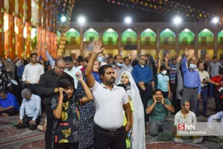 جشن میلاد امام رضا(ع) در حرم مطهر شاهچراغ(ع) شیراز