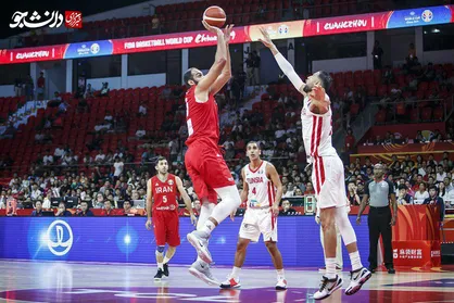 خلاصه بسکتبال ایران ۶۷ - تونس ۷۹