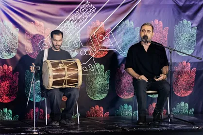 شَروه تا نقاشی قهوه&zwnj;خانه&zwnj;ای در سومین روز &laquo;خیمه هنر&raquo;