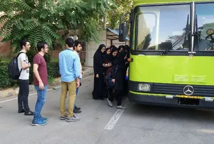 یک دستگاه اتوبوس به مسیر تردد دانشجویان خوابگاه نیکتا دانشگاه صنعتی بیرجند اضافه شد