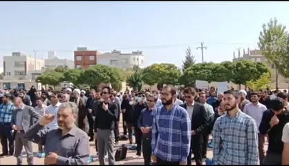 تجمع دانشگاهیان بجنورد در محکومیت اغتشاشات اخیر برگزار شد + فیلم