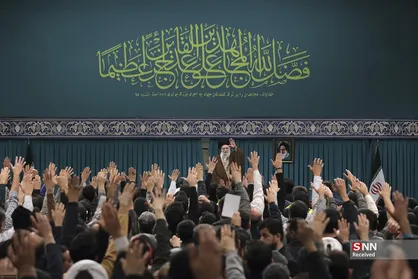 دیدار جمعی از خانواده&zwnj;های شهدای مدافع حرم و مقاومت با رهبر انقلاب اسلامی