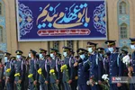 صبحگاه مشترک نیرو‌های مسلح در مسجد جمکران