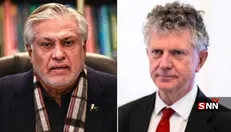 رایزنی مشاور امنیت ملی انگلیس و اسحاق‌دار درباره تحولات امنیتی منطقه‌ای و بین‌المللی