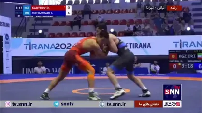 محمدی با امتیاز بالا حریف قرقیزستانی را شکست داد