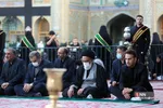 آیین تعویض پرچم حرم مطهر حضرت معصومه(س)