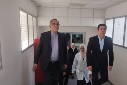 بازدید عین&zwnj;اللهی از کارخانه های داروسازی در سوریه