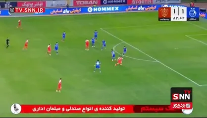 خلاصه دیدار پرسپولیس برابر استقلال/ پرسپولیس ۱ - ۱ استقلال