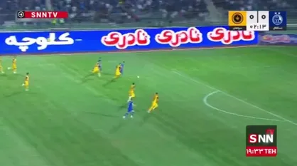خلاصه دیدار استقلال برابر سپاهان/ استقلال ۲ - ۰ سپاهان