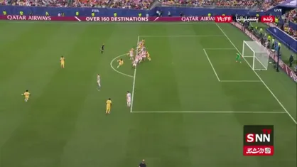 اول غنا به کرواسی در دقیقه ۷۳ آفساید اعلام شد / کرواسی 1 - 0 غنا