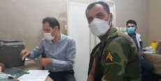 واکسیناسیون ۹۰ درصد سربازان پلیس پیشگیری تهران