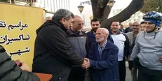 حناچی از راننده تاکسی امانت دار تقدیر کرد