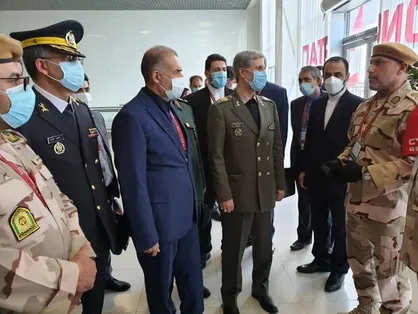 وزیر دفاع با تیم &laquo;حافظان نظم&raquo; اعزامی ایران به روسیه دیدار کرد