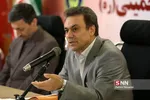 پرویز فتاح و محمد بیگدلی در آیین اهدای ۱۰۱۰۰۰ جفت کفش توسط بانک ملت به دانش آموزان نیازمند کمیته امداد امام خمینی (ره)