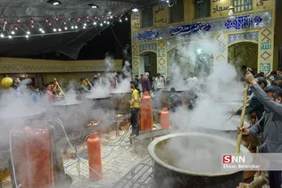 آیین پخت 20 هزارکیلوگرم سمنو در شیراز