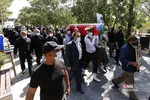تشییع و تدفین پیکر پدر شهیدان موحد دانش در بهشت زهرا(س)