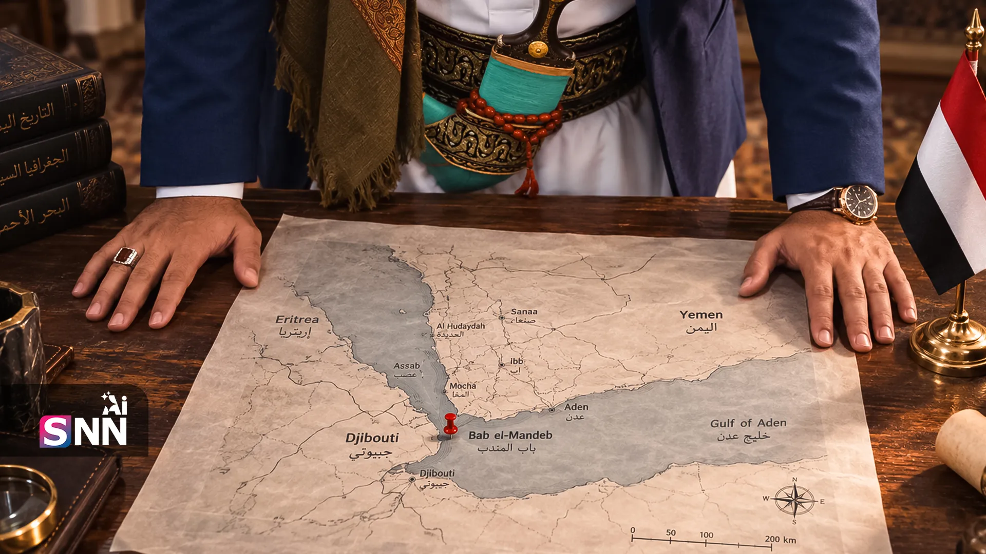 گزارش منابع یمنی از تسلط ارتش یمن بر آخرین نقطه مرزی در باب‌المندب + فیلم