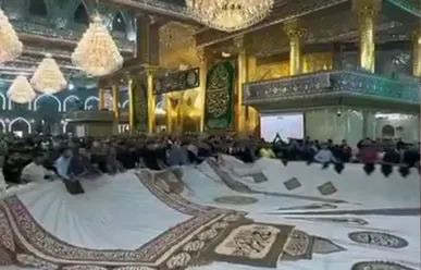 نخستین خیمه عزای محرم در کربلا برافراشته شد
