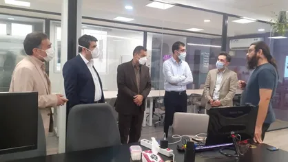 معاون فناوری و نوآوری وزارت علوم از مرکز رشد دانشگاه علامه طباطبائی بازید کرد
