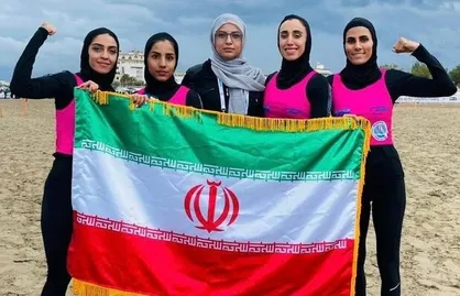 بانوان نجات غریق ایران در ماده ۹۰&times;۴ متر نایب قهرمان جهان شدند