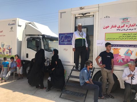 اردوی جهادی دانشگاه علوم پزشکی بوشهر در روستای شول
