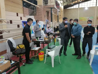 خدمت رسانی گروه&zwnj;های جهادی دانشجویی فارس به مراکز درمانی