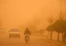 تشکیل گرد و خاک روی عراق و انتقال به غرب ایران