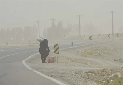 خسارت طوفان به فرودگاه بین&zwnj;المللی شهدای لامرد