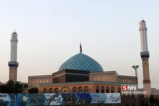 آئین افتتاح مسجد امام حسن مجتبی (ع) دانشگاه امام حسین 