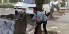 اولین صحبت‌های فرد اهانت‌کننده به کودک زباله‌گرد/ دارم سکته می‌کنم+ فیلم