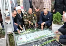 ادای احترام فرمانده نزاجا به مقام شامخ شهید «سلیمانی»