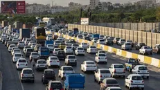 ترافیک سنگین در محور تهران _ پردیس و تهران_ کرج