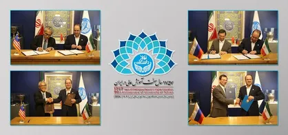 همکاری دانشگاه تهران و دو دانشگاه HSE روسیه و ماهسا مالزی گسترش پیدا می&zwnj;کند