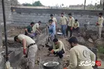 اردوی جهادی دانشجویان بسیجی دانشگاه آزاد آبادان