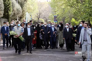  استقبال از دانشجویان دانشگاه تهران