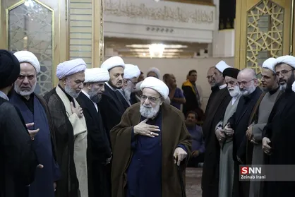 گرامیداشت سید حسن نصرالله از سوی رهبر معظم انقلاب در حرم حضرت معصومه (س)