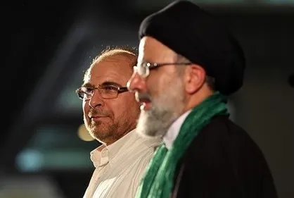 حضور قالیباف در دفتر رئیسی پس از پیروزی وی در انتخابات ۱۴۰۰ + عکس