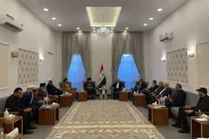 نشست میان سران هیئت هماهنگی شیعی و «مقتدی صدر» دقایقی پیش در شهر «نجف» آغاز شد