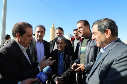 انتقاد استاندار ایلام از کندی پیشرفت تقاطع صالح&zwnj;آباد