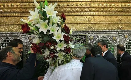 جشن&lrm;های دهه کرامت از حرم حضرت معصومه(س) آغاز شد