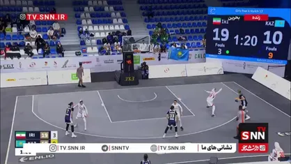 تیم دختران بسکتبال ایران به مرحله بعد صعود کرد