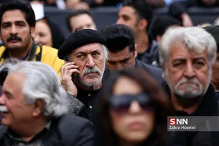 مراسم تشییع مرحوم «جمشید مشایخی»