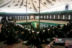 مراسم عزاداری در طبقه بالا حسینیه بنکدار اصفهان