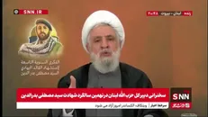 شیخ نعیم قاسم: ما با منطق حق هستیم و از قدرت‌ها ترسی نداریم