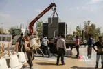 آماده سازی نمایشگاه لوازم و تجهیزات پلیسی، امنیتی و ایمنی (ایپاس)

