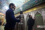  ضد عفونی کردن حرم حضرت فاطمه معصومه(س)