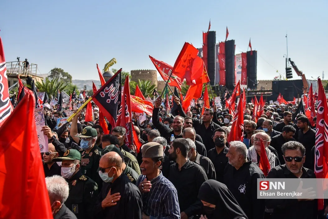 تشییع و خاکسپاری «شهید عبدالله اسکندری» در شیراز